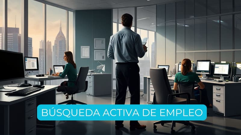 como acreditar la busqueda activa de empleo 2025