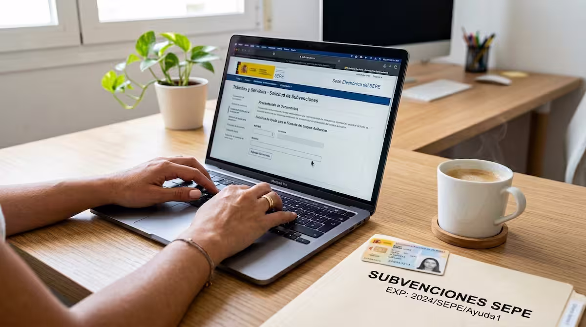 Trámite online con certificado digital para obtener ayudas y bonos de formación para el carnet de camión y autobús.