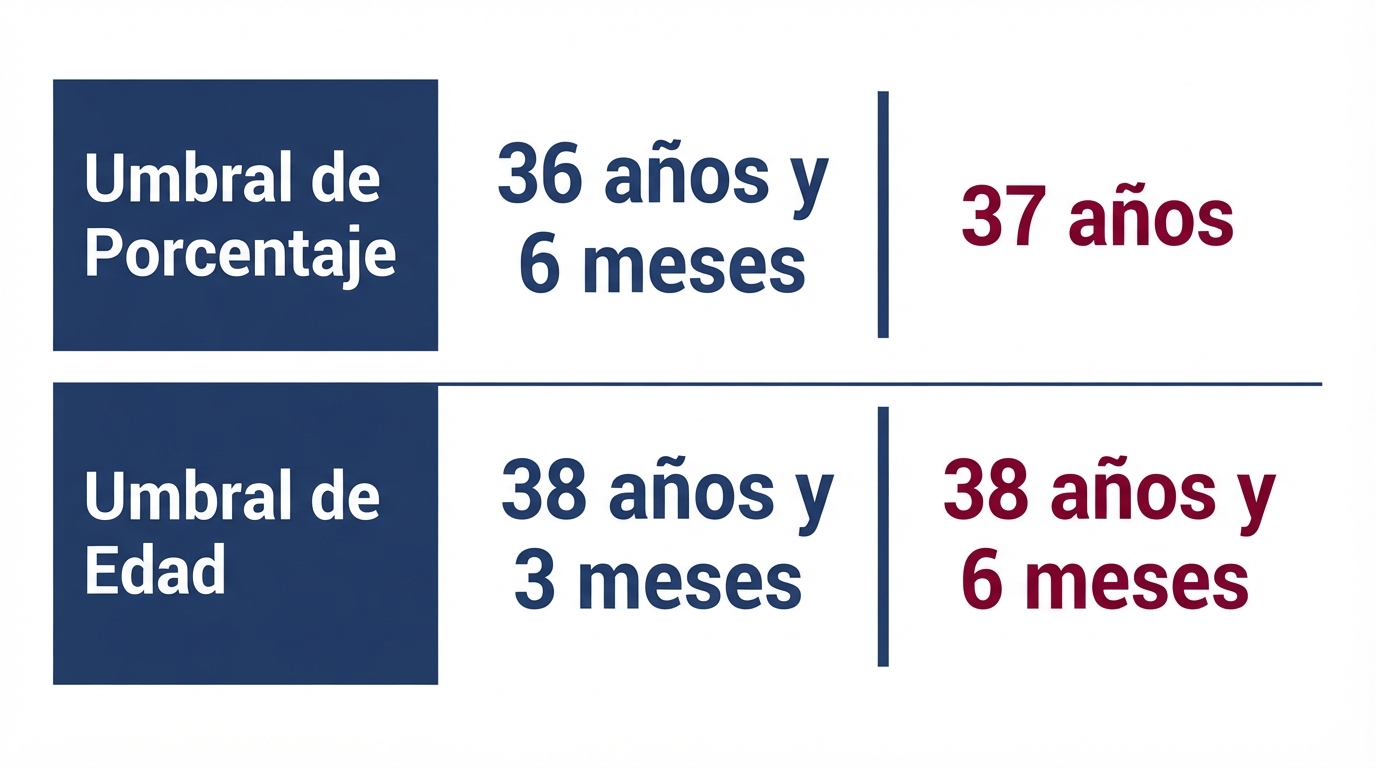 Los dos umbrales que más se confunden al solicitar la jubilación